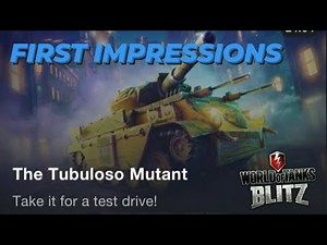 WOTB | Mutant is out! Let's try it | My First impressions | WOTBLITZ | World of tanks Blitz