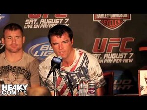 UFC 117 Silva vs Sonnen Post Fight Press Conference Highlights