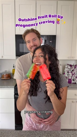 Outshine Fruit Roll-Up Bars 🤰✨ Pregnancy Craving