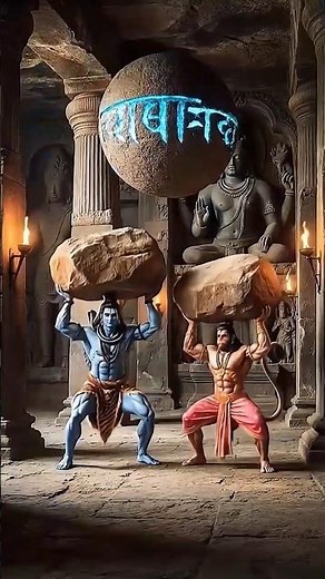 Mahadev VS Mahabir hanuman | #motivation |#om|#youtubeshorts |#hanuman| #trending| #facts #bhakti