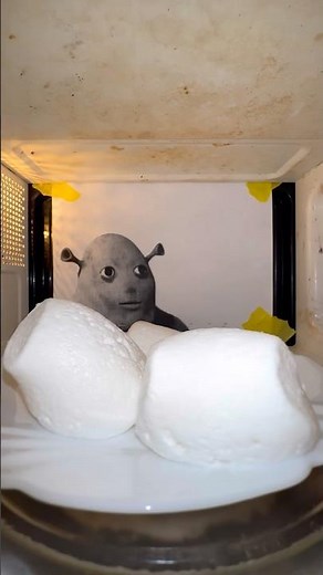 Marshmallows vs Microwave😱🤯 #experiment #science #microwave #marshmallow