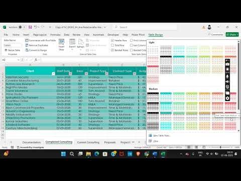 Shelly Cashman Excel 365 | Module 6: SAM Project A | Starr Consulting #shellycashman