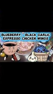 Crispy Smoked blueberry Chicken Wings #tntspices #cooking #food #foodie