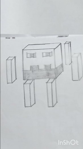 blaze drawing #3drawing #art #minecraft