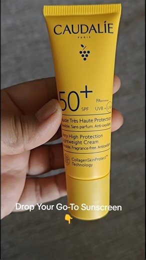 Summer must haves, What’s your go-to sunscreen? ☀️ #skincare #sunscreen #shopping #yt @caudalie