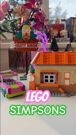 LEGO SIMPSONS: Krusty Burger speed review 10352 #lego #funbricks