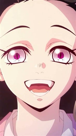 Nezuko finally turns back to human ❤️ #anime #lovesong