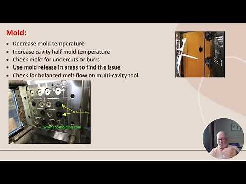 Troubleshooting (Parts Sticking in Mold)