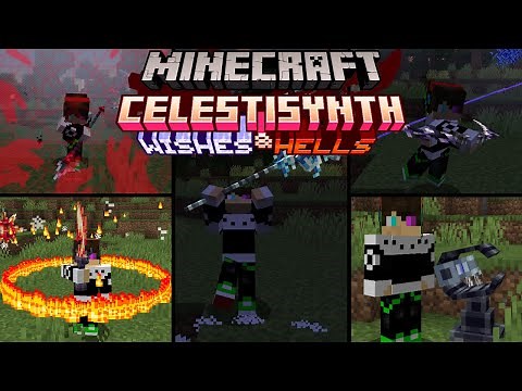 *UPDATED* Celestisynth Mod! New Weapons, Textures, and Skills! (Minecraft Weapons Mod)