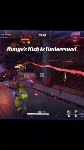 Rouge's Kick Ablity Can Get An Environment Elim. #marvelrivals #marvelrivalsclips #marvelrivalsgameplay #rouge