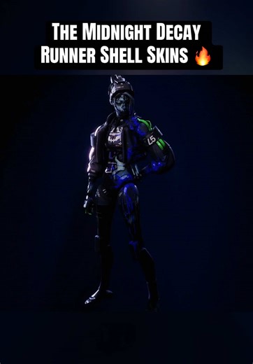 Explore the Midnight Decay Runner Shell Skins in Marathon