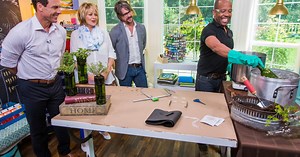 Self-Watering Wine Bottle Planters - Home & Family