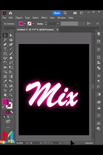 Creating a Realistic Neon Glow Effect in Illustrator