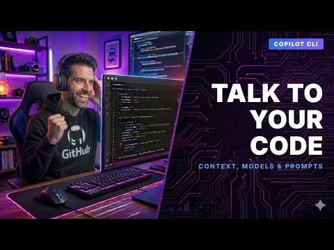 GitHub Copilot CLI — Talk to Your Codebase: Context, Models & Prompt Patterns (EP02/12)