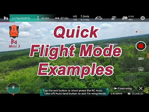 The NEW Fimi Mini 3 - Flight Modes - An Overview