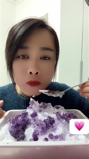 Soft Cotton Ice Eating ASMR