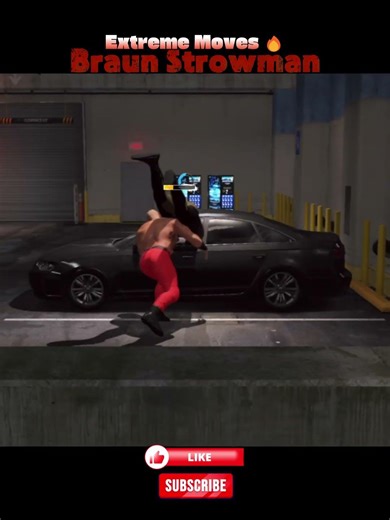Part 1 : Braun Strowman Extreme Backstage Moves #wwe #youtubeshorts