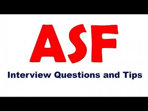 ASF Interview Guide 2021 || ASF previous asked Interview Questions || How to download asf interview