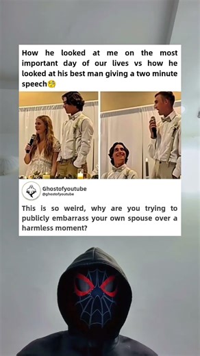 how he looked at me on the most inportant day of our lives