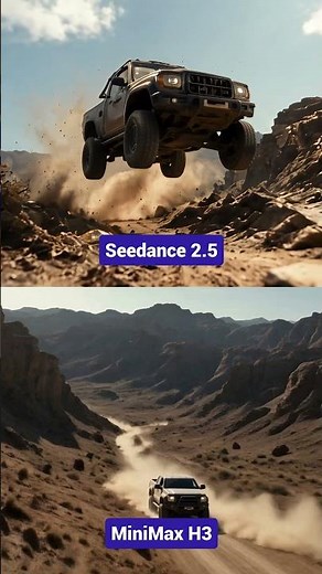 Seedance 2.5 VS MiniMax H3 | AI Video Generator Compared #shorts