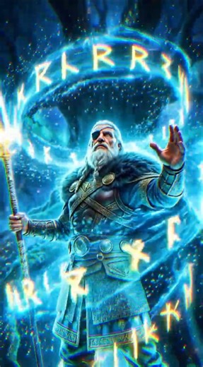 The All-Father Odin Father of the Norse Gods #historicalmyths #gods #shortvideo #odin #vikings