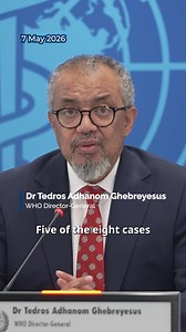 So far, eight cases of #hantavirus have been reported, including three deaths. While this is a serious incident, WHO assesses the public health risk as low. WHO will continue to work with all relevant governments and partners to provide care for those who are affected, protect the safety and dignity of passengers, and prevent onward spread of the virus.