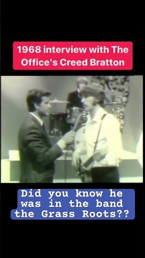 Creed Bratton Interview 1968 #creedbratton #theoffice