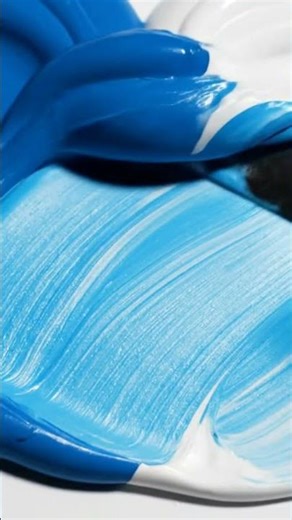 Satisfying Acrylic Paint Wave Mixing | Relaxing ASMR 🌀🎨#shorts