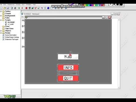 Hướng dẫn Tạo Menu Start trong Game Maker
