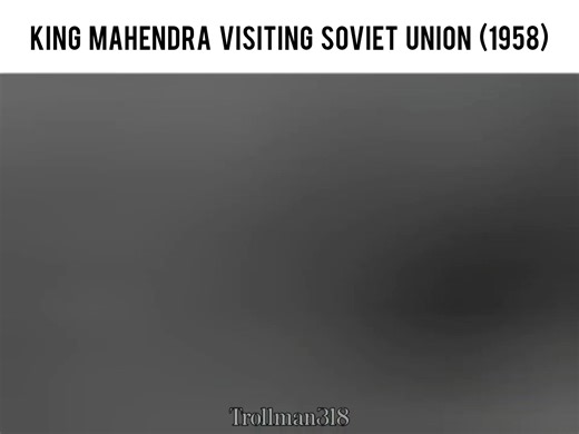 King Mahendra’s Visit to the Soviet Union