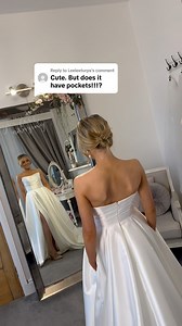 The Perfect Accessory? Pockets! 🪡 Bridal fashion meets functionality with one of our favorite gown details—pockets! Because who says you can’t have style and convenience on your big day? Whether it’s for holding your vows, a touch-up lipstick, or just striking that effortlessly cool pose, pockets add the perfect modern touch to classic bridal elegance. At The White Gallery, we have a stunning selection of dresses that prove practicality can be just as chic as the design itself. Come and find th