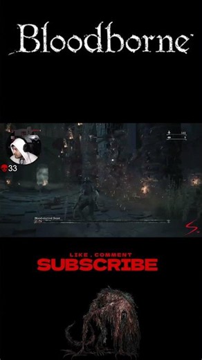 ☠️ I BEAT THE BLOOD-STARVED BEAST! | First Time Playing Bloodborne #gaming #bloodborne