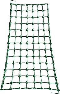 Outdoor & Indoor Premium Climbing Net - 8 Sizes Polyester Fiber. Easy Install with Extras. Handcrafted & Practical. Ideal Gift. (3ft x 6ft)