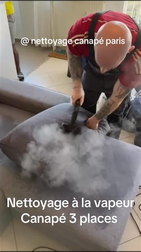 Nettoyage à la vapeur pour ce canapé 3 places. Première action avec le brossage en complément de la vapeur qui détruit 100% des allergènes. @nettoyage_canape_paris #nettoyage #nettoyagecanapé #nettoyagecanape #lavage #paris #nettoyagecanapeparis #karcher #canapé #lavagecanape #clean #canape #matelas #tapis #chaise #meuble #ameublement #deco #decoration #lavagetapis #lavagematelas #bissell #dustgo #injecteurextracteur #shampouineuse | Nettoyage canapé paris