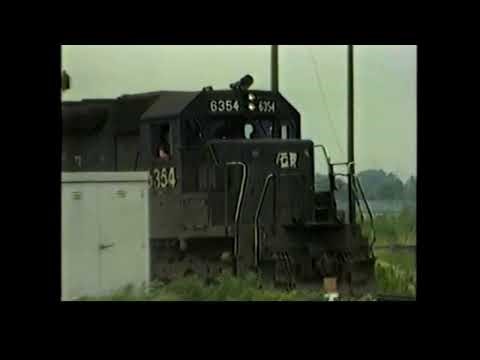 DOLTON JCT. JUNE 27, 1982. HIGHER ATTENDANCE THAN THE '82 CUBS! JUST ASK LEE ELIA! CONRAIL, CHESSIE!