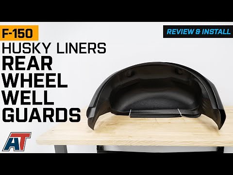 2021-2024 F-150 Husky Liners Rear Wheel Well Guards Review & Install