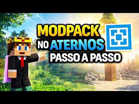 ✅ HOW TO MAKE A MINECRAFT SERVER (MODPACKS) ON ATERNOS STEP BY STEP!