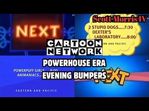 Cartoon Network (Recreated) Powerhouse Era Evening Bumpers (1998-2004)