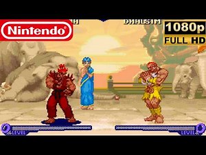 Street Fighter Alpha 2 - All Characters + Akuma Gameplay [SNES]