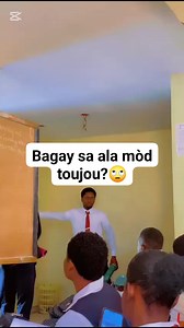 Si ou te nan plas élève la kisa ou t'ap fè? | Plezi