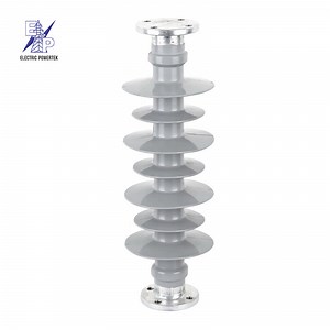 [Hot Item] 10kv 24kv 35kv 66kv 110kv 220kv High Voltage Silicone Rubber Insulators Composite Horizontal Line Pin Post Type Insulator