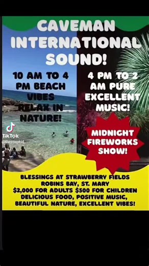 All roads lead to Strawberry 🍓 Feilds St.Mary Guys! You know when you see Caveman Sound DJ Storm will definitely be live in living colour's. See y'all tomorrow 🙏❤️ #cavemansound #djstorm #music #Jamaica #Strawberryfeilds