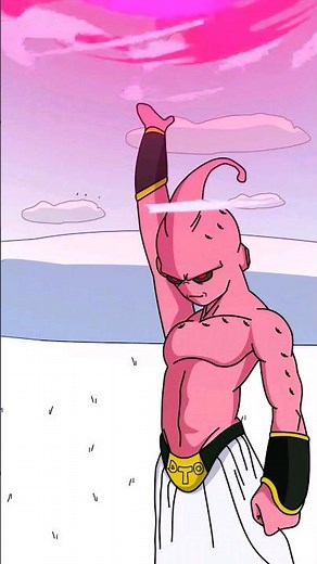 never RUN from Kid Buu😈🤔