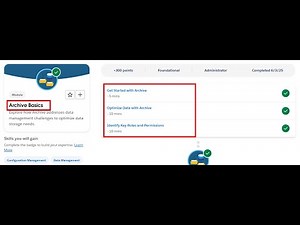 Archive Basics | Salesforce Trailhead