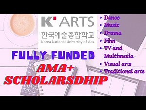 AMA+ Scholarship guidelines|| Art Major Asian plus (AMA+) Scholarship Program of K-Arts