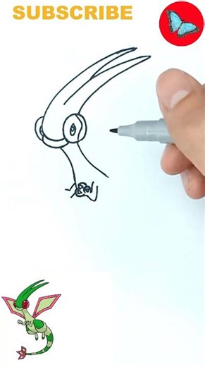 How to Draw Pokémon Flygon Step by Step for Beginners #pokemon #drawing