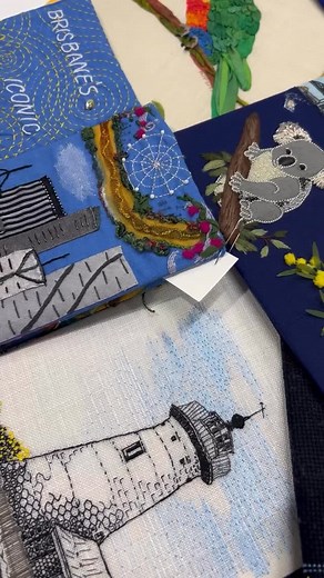 HAPPY WORLD EMBROIDERY DAY! We are ONE WEEK away from our DAZZLING embroidery exhibition in collaboration with The Embroiderers’ Guild Queensland (EGQ) @theembroiderersguild 🪡✨ An exciting event perfect for Makers, admirers, and Brisbane history buffs! From 7-9 August, the Gladys Mary Studio will host a RARE preview of EGQ’s pieces for Brisbane City Council’s Centenary Celebrations. Think iconic Brisbane landmarks, shimmering jacarandas, and good old fashioned Australiana! 🐨💐💛 THE EVENT WILL