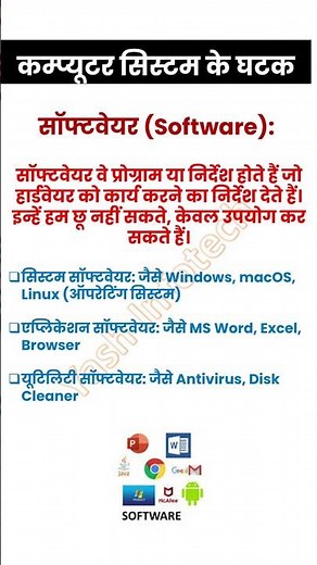 कम्प्यूटर सिस्टम के घटक, Components of Computer System, Computer System ki Jankari