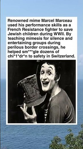 The Mime Who Saved 70 Children: Marcel Marceau’s True Story