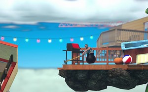 Getting Over It。我从未见过性质如此恶劣的BUG